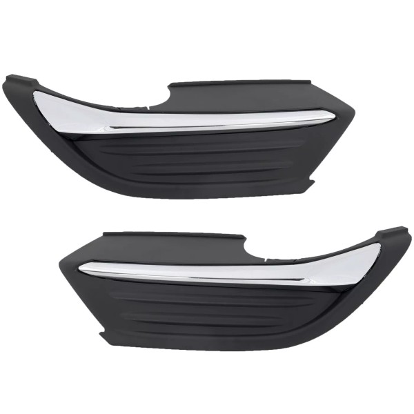 Evan-Fischer Bumper Trims For 2018-2022 Honda Accord Rear Driver and