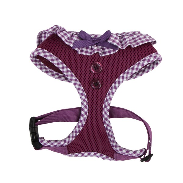 Puppia Vivien Dog Harness Over-The-Head All Season Cute No Pull