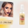 Veraly Agua De Rosas Base Maquillaje Hidratante Facial Brillos Full