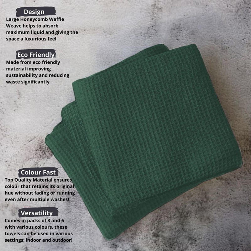 Pagnanno.–Hotel Quality Kitchen Tea Towels & Waffle Weave tea towel|Professional
