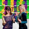 3 Pack 10 Feet Gold Green Purple Tinsel Foil Fringe