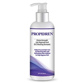 Hairgenics Propidren Hair Growth Shampoo with Biotin and Powerful DHT Blockers to Prevent Hair Loss, Stimulate Hair Follicles and Help Regrow Hair. Nourishes and Stimulates Hair Follicles, with Biotin