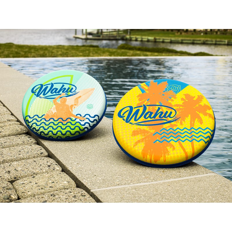 Wahu Aqua Disc - Blue | 100% Waterproof Flying Disc