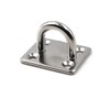 M8 Ceiling Hook Pad Eye Plate 304 Stainless Steel Wall