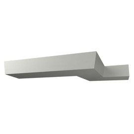 Ekena Millwork MLD03X04X96AN Crown Moulding, 2 3/4"H x 4 3/8"P x 96"L, White