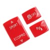 3 Pcs Gear Button Kit 6131 9252 912‑1 ESP Antislip