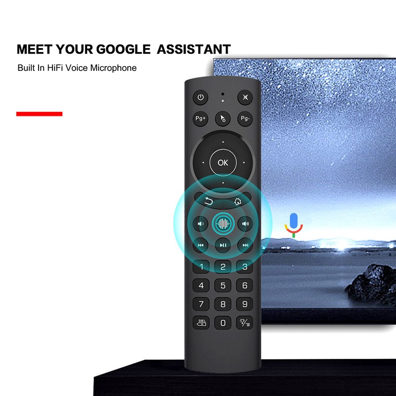 Bluetooth Remote Control Voice IR Learning Backlight Wireless Mouse Remote