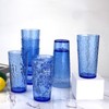 Yalin 24-Ounce Plastic Tumbler Acrylic Drinking Glasses, Reusable Plastic Cups,