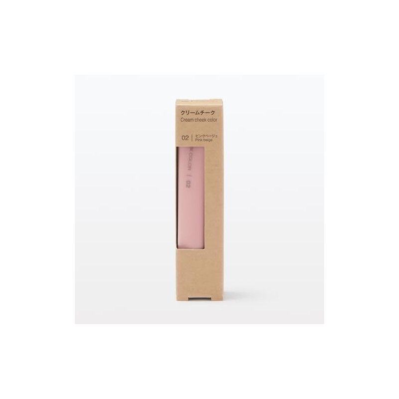 MUJI OAP89A4S Cream Cheek Pink Beige 10 g
