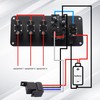 Weideer - Panel de interruptor de encendido de 12 V,