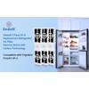S SMILEFIL 3 Pack AF-2 RAF-2 Replacement Refrigerator Air Filter