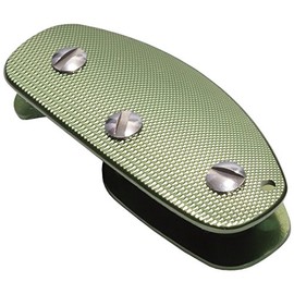 KOYOKOMA Aluminum Key Case, Storage for 3 to 4 Pieces, Key Holder, Key Cover, Clip, Keys, Multiple Keys, Men's, Men's,, green