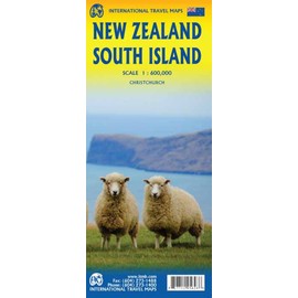 NEW ZEALAND's South Island Travel Reference Map Waterproof