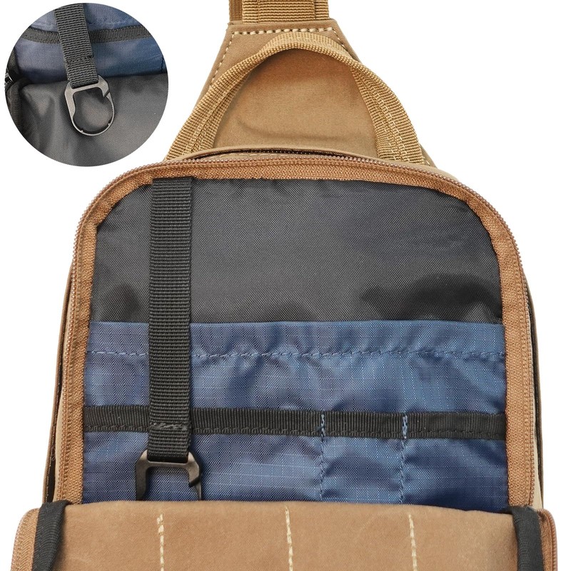 Wild Things WT-380-3009 Body Bag, Shoulder Bag, Vertical Type, Key