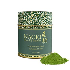 Naoki Matcha (mezcla de jade de cerveza fría, 40 g1,4 oz) auténtico té verde matcha japonés grado ceremonia de Wazuka, Uji Kioto, Japón               