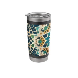 Moroccan Zellige Tile Moroccan Culture Heritage Morocco Stainless Steel Insulated Tumbler