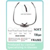 LianSan Flipped Up Reading Glasses for Men Durable Magnifying Readers