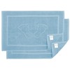 BANANALU Bath Mat Quality 100% Cotton Light Blue (3920) 50