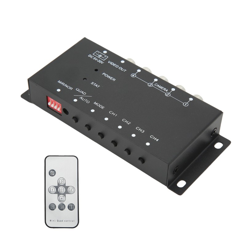 Mobile Digital Video Splitter 4 Channel Mini Video Splitter 720P