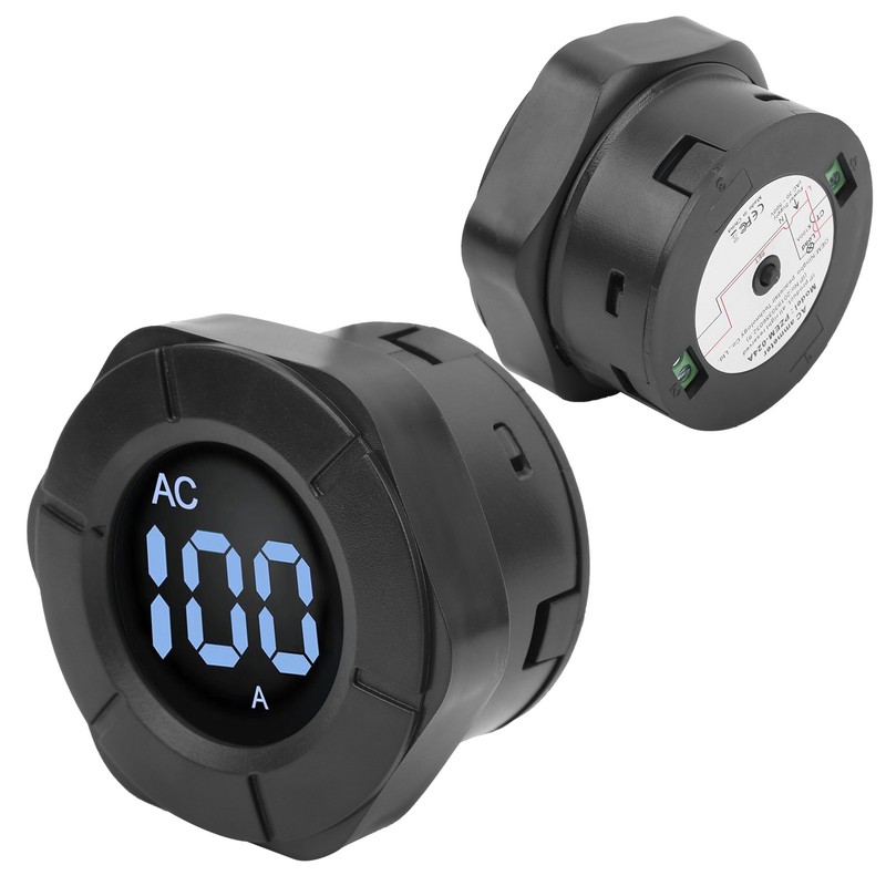PZEM024A100A Round LCD AC Digital Ammeter Current Meter with SplitCore