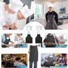 XZSKD 4pcs Chef hat, chefs hat,chef apron, for Adults Adjustable