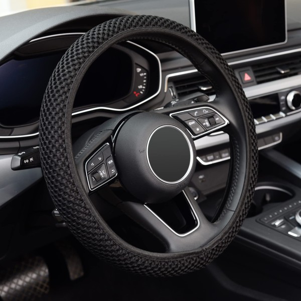 KAFEEK KAFEEK Elastic Stretch Steering Wheel Cover,Warm in Winter and