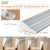 196” Wedge-Shape Foam Window Weather Stripping Door Seal Strip,Soundproofing Frame