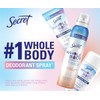 Secret Whole Body Deodorant Spray for Women, Almond Milk &