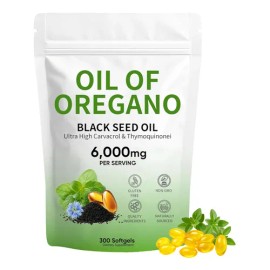 Vifdusi Aceite De Orégano Con Semilla Negra Cápsulas 300                                                                                              