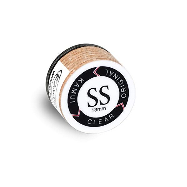 KAMUI Clear Original Laminated Pool Billiard CUE TIP - 1