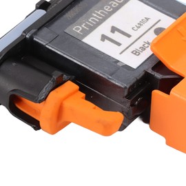 Printhead Replacement, 11 Ink Printhead Black Printhead C4810A Printhead Accessories Printer Head Replacement for Designjet 100 110 111 500 510 800 813 850, Default