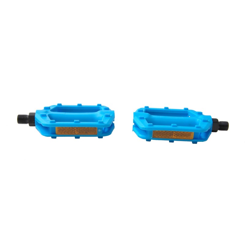Lightweight X-Rated BMX Bike Flat Platform 1/2" Axle DX Studded