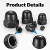 Cap Nuts High Shape Set, 235 Pieces Stainless Steel Hex