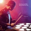 Roll Up Drum Pad 9 Pads Foldable Electronic Drum Set
