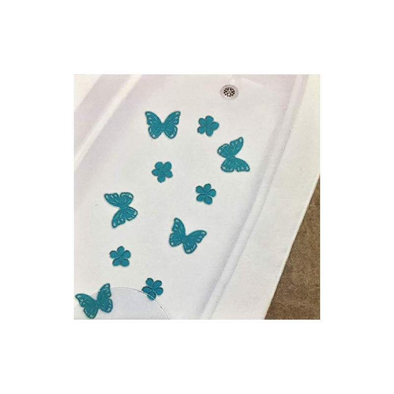 Better Home 12 Butterfly Shape Bathtub/Shower Appliques Safety Non Slip