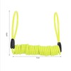 Motorcycle Bicycle Alarm Disc Lock Anti-Theft Spring Reminder Coil Cable