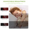 KeeKit Digital Alarm Clock, LED Alarm Clock for Bedroom, Electronic