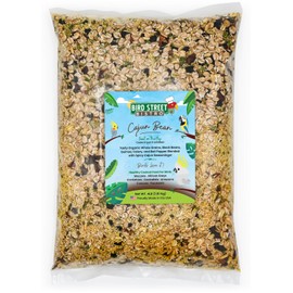 Parrot Parakeet Cockatiel Food - Bird Food - Cooks in 3-15 min with Natural & Organic Grains - Legumes - Non-GMO Fruits, Vegetables, & Health Orientated Spices (4.00 Pound (Pack of 1), Cajun Bean)