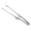 (Silver) - Todai 24cm Stainless Steel Non-Slip Yakiniku BBQ Tongs