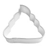 R&M Mini Poop Emoji 2" Tinplated Cookie Cutter, Silver