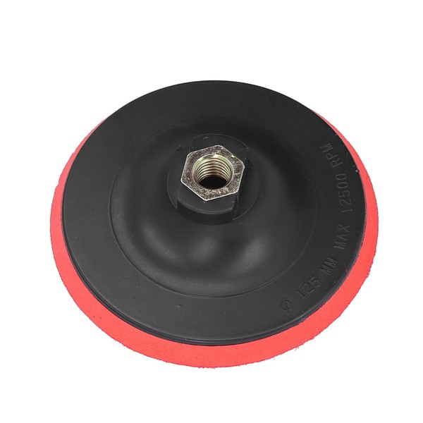 125 mm round Velcro backing pad as a replacement for