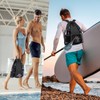 Timoxi Swim Bag Beach Backpack with Padded Shoulder Strap Mesh