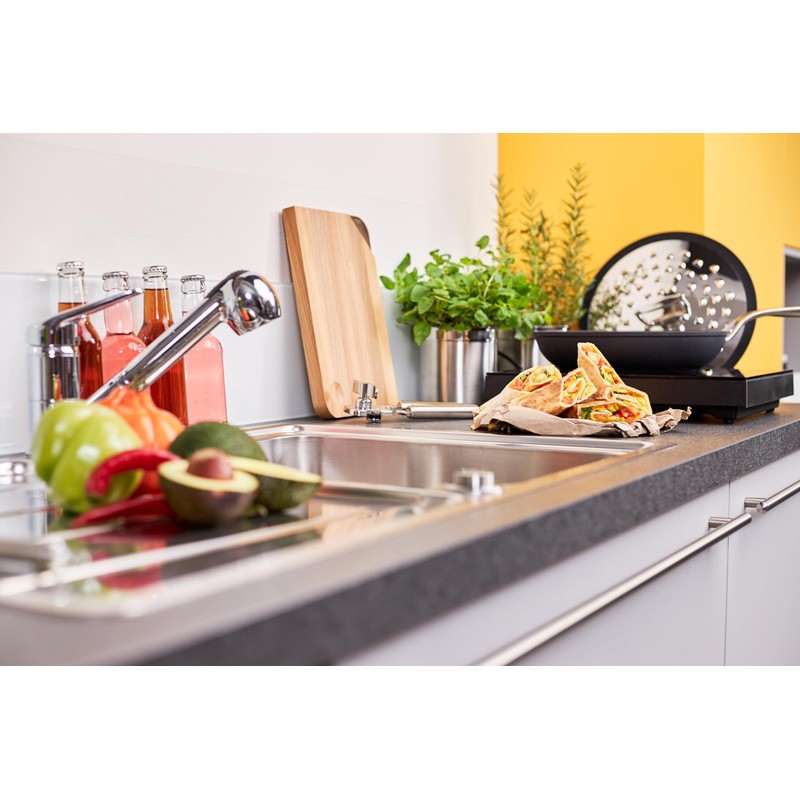 RÖSLE 91498 Splash Guard Lid Stainless Steel 18/10, 24/28