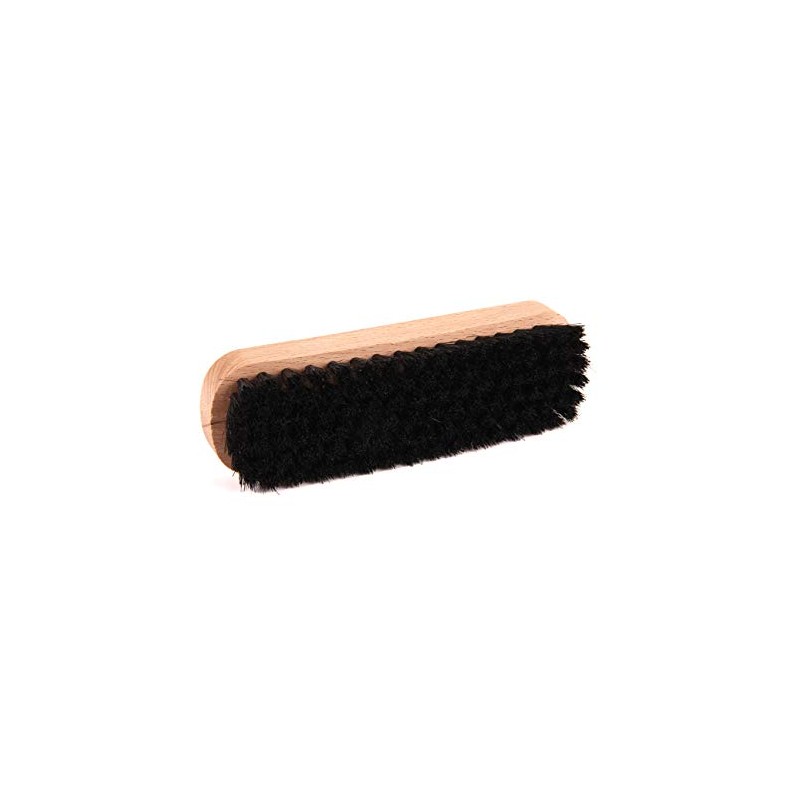 biped Z2345 beech wood shoe brush with natural bristles for