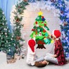 NUWIXMER DIY Felt Christmas Tree-3.5 FT Wall Felt Christmas Tree