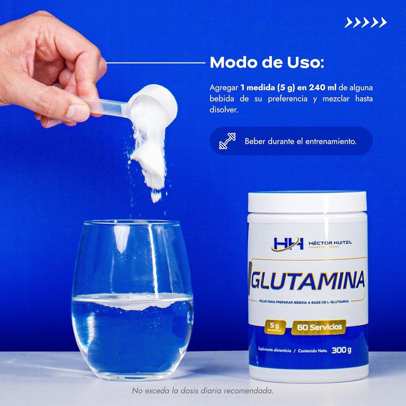 Signature Series GLUTAMINA – Suplemento en Polvo a base de
