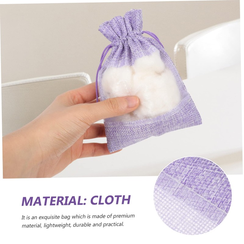 ABOOFAN 10Pcs Empty Lavender Sachets Scented Bags for Spices Jewelry