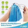 Microfiber Glass Cleaning Cloths 8 Pk Lint Free Streak Quickly