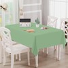 FALIZIFU 2 Pack Sage Green Plastic Tablecloth Disposable Table Covers