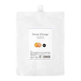 Sweet Orange Oil, 30.4 fl oz (900 ml), Pouch Type, Refill, 100% Natural, Orange Sweet Aroma Oil